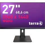 TERRA 2772W PV, LED-Monitor 68.6 cm (27 Zoll), schwarz (matt), WQHD, IPS, HDMI, DP, USB-C, Lautsprecher