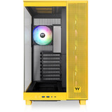 Thermaltake View 380 XL TG ARGB , Tower-Gehäuse dunkelgelb, Tempered Glass x 2