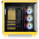 Thermaltake View 380 XL TG ARGB , Tower-Gehäuse dunkelgelb, Tempered Glass x 2