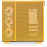 Thermaltake View 380 XL TG ARGB , Tower-Gehäuse dunkelgelb, Tempered Glass x 2