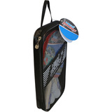 VEDES New Sports Tischtennis Set mit zwei Schlägern und drei Bällen in Tasche 