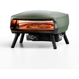 Witt Pizzaofen ETNA Rotante 16" Control Mat Green dunkelgrün, für Pizzen bis ca. Ø 40cm, rotierender Pizzastein