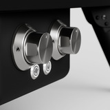 Witt Pizzaofen ETNA Rotante 16" Control Mat Green dunkelgrün, für Pizzen bis ca. Ø 40cm, rotierender Pizzastein