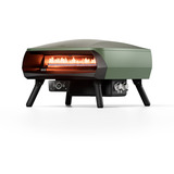 Witt Pizzaofen ETNA Rotante Control 16"  dunkelgrün, für Pizzen bis ca. Ø 40cm, rotierender Pizzastein