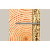 fischer Spanplattenschraube PowerFast II 6,0x100 Senkkopf TX 100 Stück, mit Teilgewinde, verzinkt