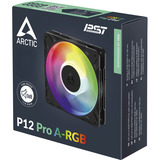 ARCTIC P12 Pro A-RGB, Gehäuselüfter schwarz, 120 mm