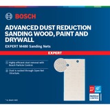 Bosch Professional Expert M480 Netzstruktur-Schleifblatt 93 x 186mm, K150 50 Stück, für Schwingschleifer