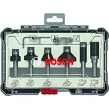 Bosch Professional Rand- und Kantenfräser-Set, 6-teilig 8mm-Schaft