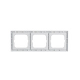 Busch-Jaeger Rahmen drei fach mit waagerechter Beschriftung Retail