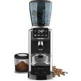 Cecotec SteelMill Touch, Kaffeemühle edelstahl/schwarz, 200 Watt