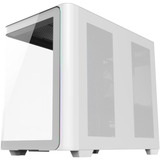FSP M580 Plus, Tower-Gehäuse weiß, Tempered Glass