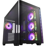 FSP M580, Tower-Gehäuse schwarz, Tempered Glass x 2