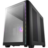 FSP M580, Tower-Gehäuse schwarz, Tempered Glass x 2