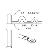 GEDORE Crimp-Zangen-Set AUTOMOTIVE (S 8140 A), 4-teilig, Crimpzange schwarz, für spezifische Anforderungen im Bereich der Kfz-Technik