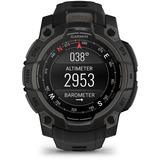 Garmin Instinct 3 - 45 mm, AMOLED, Smartwatch Black, Silikon-Armband