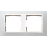 Gira Abdeckrahmen zweifach für Event System, Abdeckung weiß, Retail