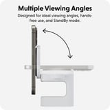 Hyper Hyperjuice Qi2 3-in-1 Magnetische Ladestation weiß