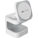  Hyperjuice Qi2 3-in-1 Magnetische Ladestation weiß