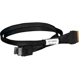ICY BOX Kabel SlimSAS x8 SFF-8654 > 2x OCuLink x4 SFF-8611 schwarz, 50cm