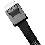 ICY BOX Kabel SlimSAS x8 SFF-8654 > 2x OCuLink x4 SFF-8611 schwarz, 50cm