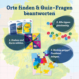 KOSMOS WAS IST WAS - Entdecke Deutschland, Brettspiel 