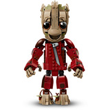 LEGO 76341 Marvel Super Heroes Groot im Ravager-Outfit, Konstruktionsspielzeug 