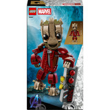 LEGO 76341 Marvel Super Heroes Groot im Ravager-Outfit, Konstruktionsspielzeug 