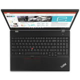 Lenovo ThinkPad T580 Generalüberholt, Notebook schwarz, Intel® Core™ i7-8550U, NVIDIA GeForce MX150, 16 GB DDR4, 256 GB (256 GB SSD), Windows 11 Pro