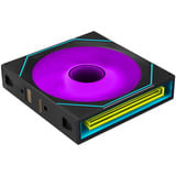 Lian Li UNI FAN SL-INF FLEX 120 Wireless, Gehäuselüfter schwarz, Reverse, 3er Pack mit Controller, 120 mm