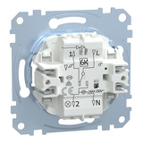 Merten Wechsel-Kontrollschalter einpolig sechzehn Ampere Wechselstrom zweihundertfünfzig Volt Retail