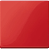Merten Wippe für Wechselschalter, Kreuzschalter und Taster Einsatz, einteilige Ausführung rot (glänzend), Retail