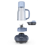 Ninja BlendBoss Standmixer  blau, mit To-Go-Becher 