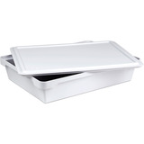 Ooni Pizzateigboxen, Behälter weiß, 2 Pizzaballenboxen + 2 Deckel