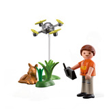 PLAYMOBIL 71880 Special Plus Rehkitz-Rettung mit Drohne, Konstruktionsspielzeug 