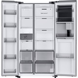 Samsung RH69B8920S9/EG RS8000, Side-by-Side edelstahl/silber, Food Showcase Tür, Beverage Center, Festwasseranschluss
