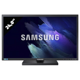 Samsung S24C450MW Generalüberholt, LED-Monitor 61 cm (24 Zoll), schwarz, WUXGA, TN, DVI-D, VGA, Sound, Pivot