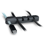 Sharkoon OfficePal Cable Organizer, Kabelmanagement schwarz, 136-teilig