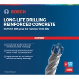 Bosch Professional EXPERT Hammerbohrer SDS-plus-7X, Ø 10mm, 10 Stück Arbeitslänge 100mm