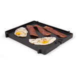 Broil King Gasgrill Baron 590 - BUNDLE schwarz/edelstahl, mit Seiten- und Heckbrenner, inkl. Gussplatte und Schutzhülle