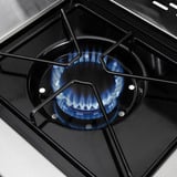 Broil King Gasgrill Baron 590 - BUNDLE schwarz/edelstahl, mit Seiten- und Heckbrenner, inkl. Gussplatte und Schutzhülle