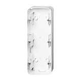 Busch-Jaeger Aufputzgehäuse 3-fach weiß weiß, Retail