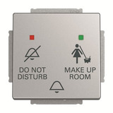 Busch-Jaeger Klingeltast Einsatz, Taster aluminium, Retail