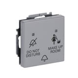 Busch-Jaeger Klingeltast Einsatz, Taster aluminium, Retail