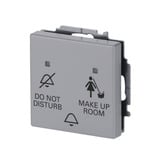 Busch-Jaeger Klingeltast Einsatz, Taster aluminium, Retail