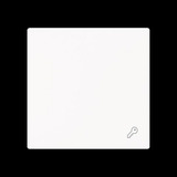 Busch-Jaeger Wippe geschlossen mit Symbol weiß, Retail