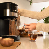 Cecotec Power Espresso 20 Pecan, Espressomaschine blauschwarz/edelstahl, 1100 Watt