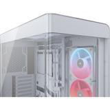 Corsair FRAME 4500X RS ARGB , Tower-Gehäuse weiß, Panoramaglas