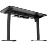 Cougar Gaming-Tisch E-DEIMUS 120, ARGB schwarz, 122 x 60cm, mit USB-Anschlüssen