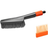 GARDENA Cleansystem Wasch-Set mit Handbürste S soft, Waschbürste grau, inkl. 10 Seifenstäbchen