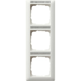 Gira Rahmen 3fach mit Schriftfeld weiß, Retail